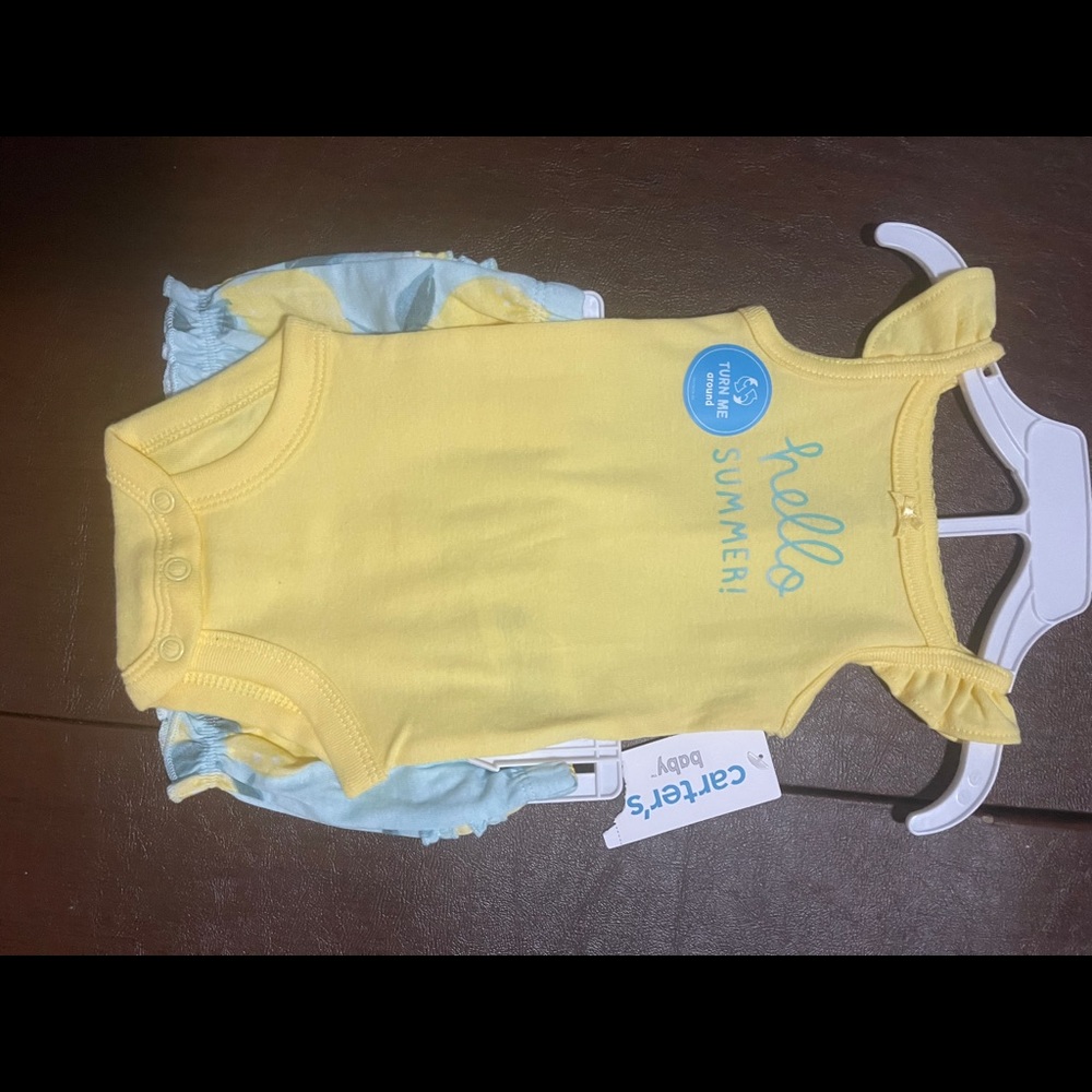 (SUMMER) “Hello summer” newborn outfit